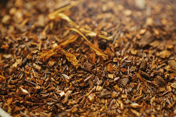 Heap of rooibos tea